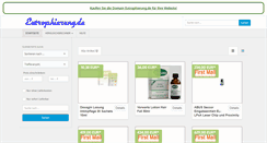 Desktop Screenshot of eutrophierung.de